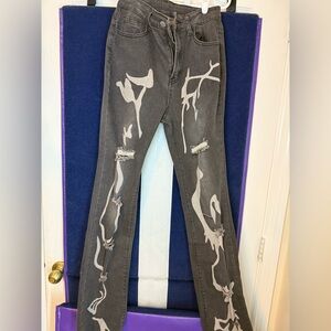 SHEIN 
Black Fashion Jeans
Medium